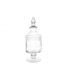 TALL GLASS JAR (S)