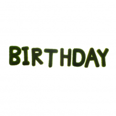 BIRTHDAY STYROFOAM